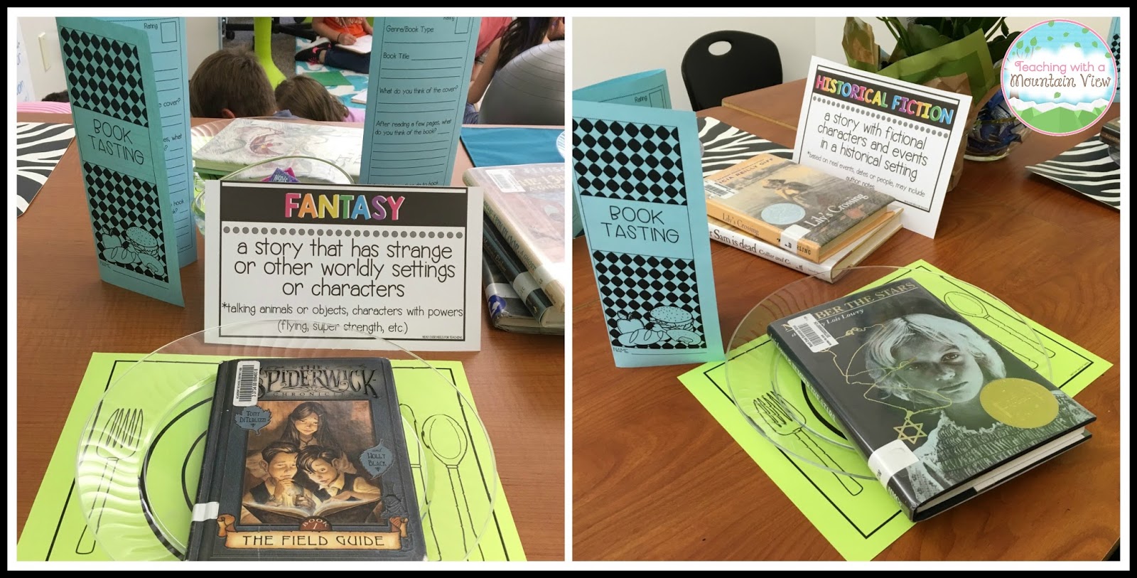 Host a Classroom Book Tasting! 3 A book tasting is a wonderful way to get kids engaged in reading and familiarizing them with a wide variety of genres.