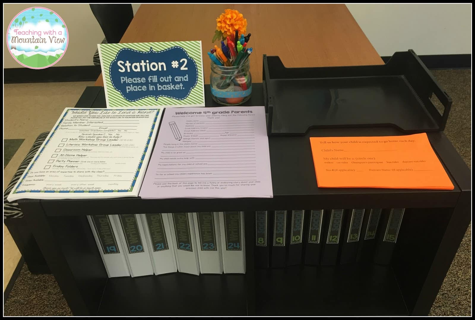 Meet the Teacher Night Made Easy! 3 Meet2Bthe2BTeacher2BStation2B2