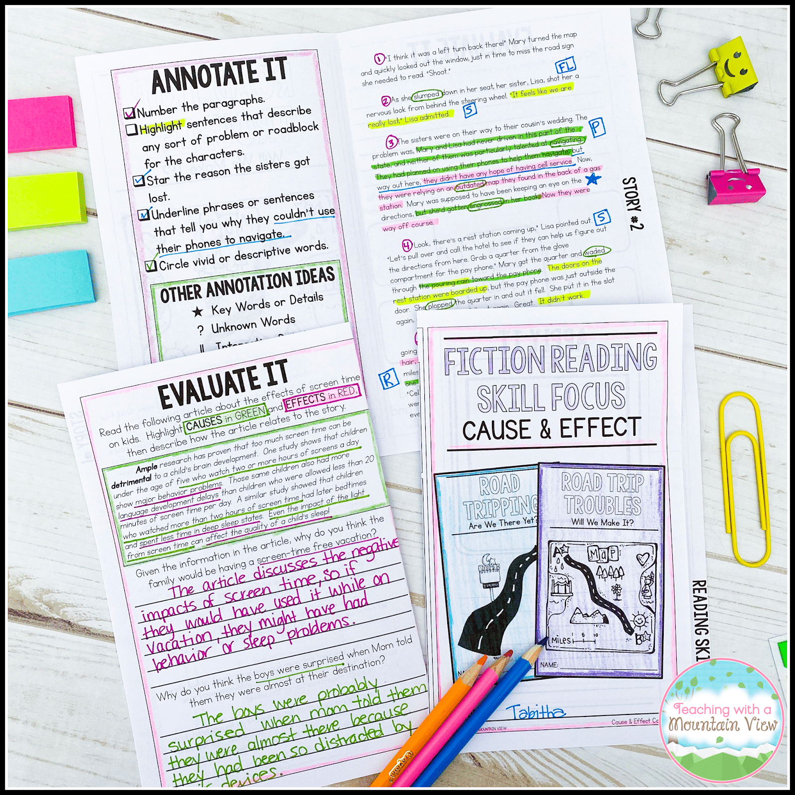 Test Prep: Engaging and Meaningful Ways to Prepare for State Testing 6 Paired2BPassages2BCause2BEffect