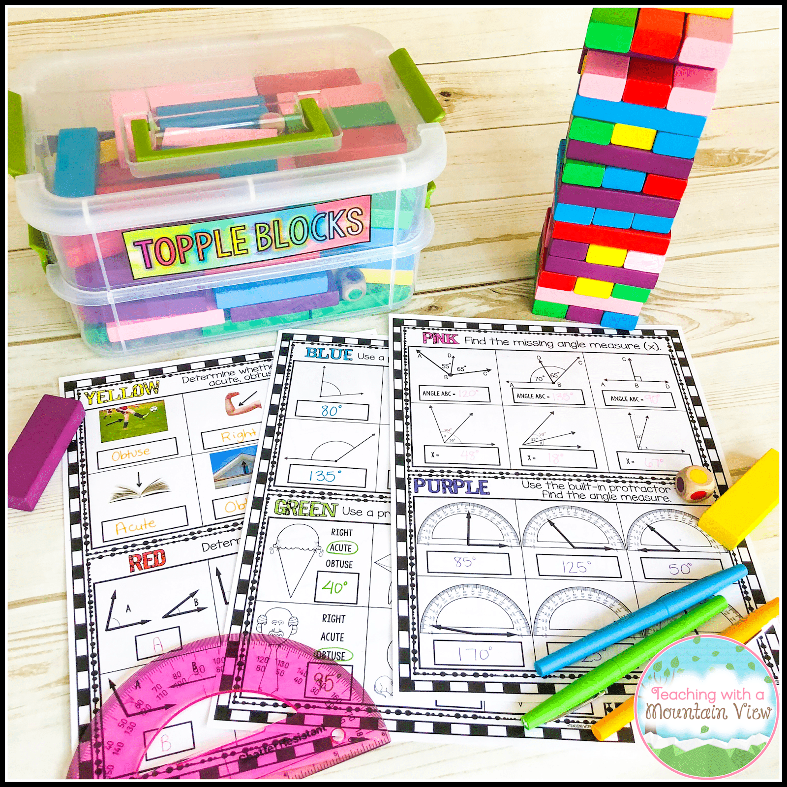 Test Prep: Engaging and Meaningful Ways to Prepare for State Testing 5 Toppled2BBlocks2Bfor2BTest2BPrep